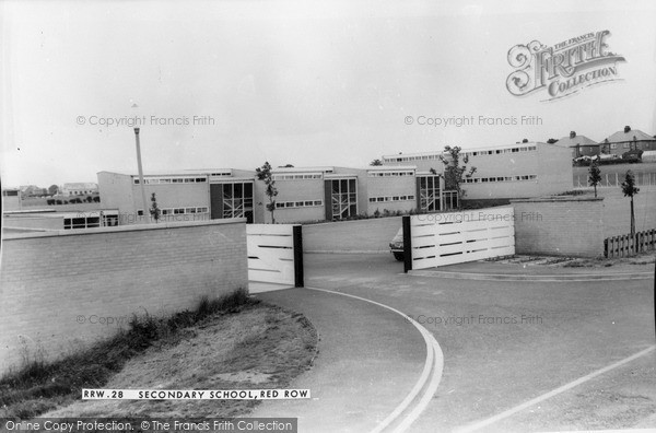 Photo of Red Row, Secondary School c.1960