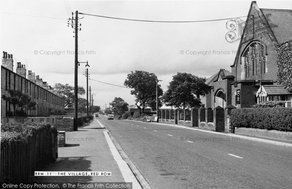 Photo of Red Row, The Village c.1960