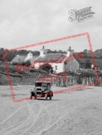A Car On The Beach c.1936, Red Wharf Bay