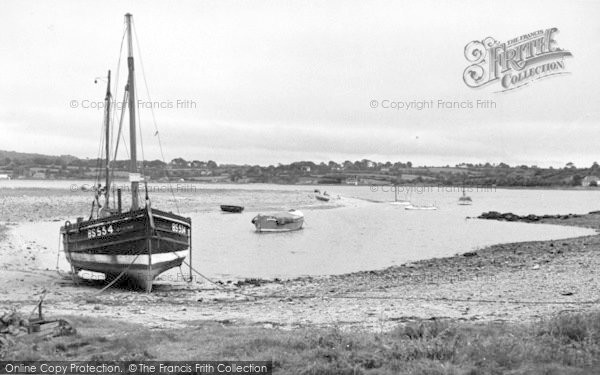 Photo of Red Wharf Bay, c.1955
