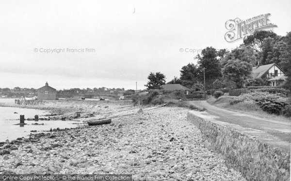 Photo of Red Wharf Bay, c.1955