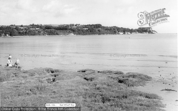 Photo of Red Wharf Bay, c.1960