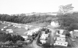 Castle Bank And St David's Caravan Sites c.1960, Red Wharf Bay