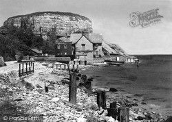Castle Rock And Sea Garth House c.1950, Red Wharf Bay