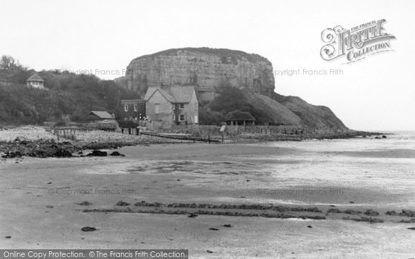 Photo of Red Wharf Bay, Castle Rock c.1955