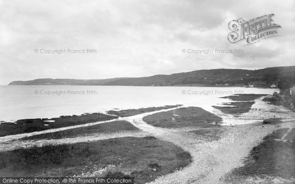Photo of Red Wharf Bay, East Shore And Purple Mountain c.1939