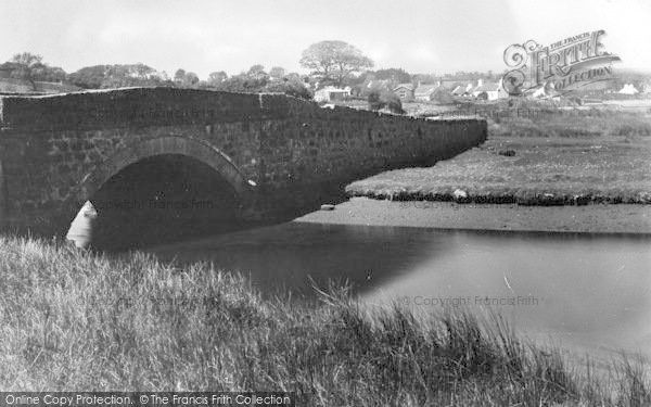 Photo of Red Wharf Bay, Foryd Bridge c.1939