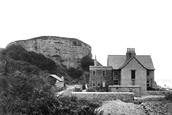 Garth House And Castle Rock c.1935, Red Wharf Bay