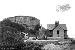 Garth House And Castle Rock c.1935, Red Wharf Bay