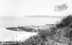 General View Of Caravan Site c.1965, Red Wharf Bay