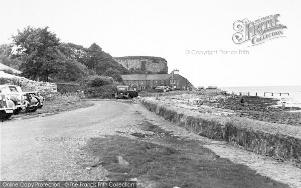 Photo of Red Wharf Bay, Min Y Don Hotel c.1955