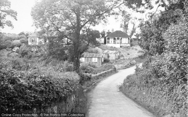 Photo of Red Wharf Bay, Pretty Corner c.1960