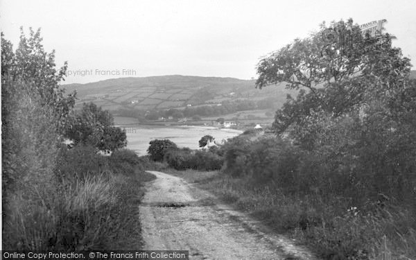 Photo of Red Wharf Bay, Road To South Beach c.1950