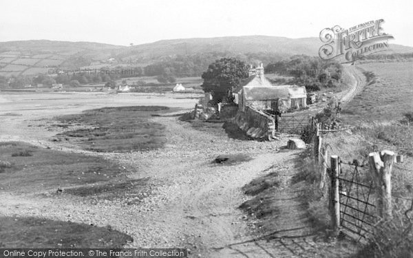 Photo of Red Wharf Bay, South Beach And Purple Mountains c.1950