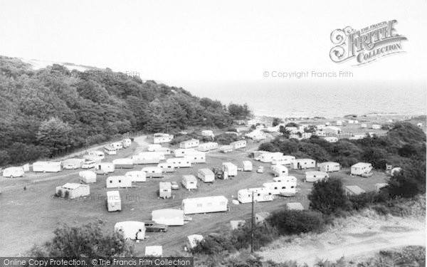 Photo of Red Wharf Bay, St David's Bay Caravan Site c.1960