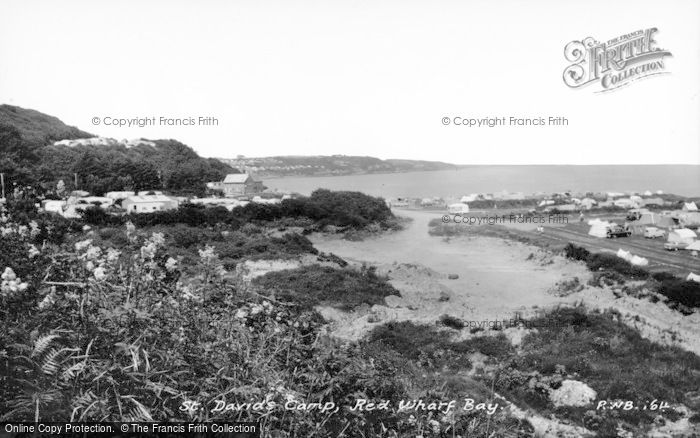 Photo of Red Wharf Bay, St David's Camp c.1965