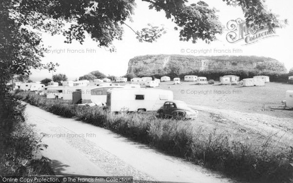 Photo of Red Wharf Bay, St David's Caravan Site c.1960