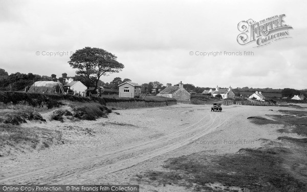 Photo of Red Wharf Bay, The Beach c.1936