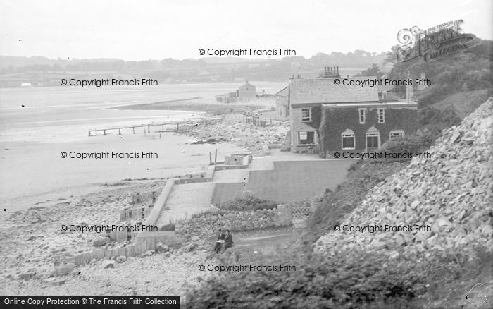 Photo of Red Wharf Bay, The Beach c.1936