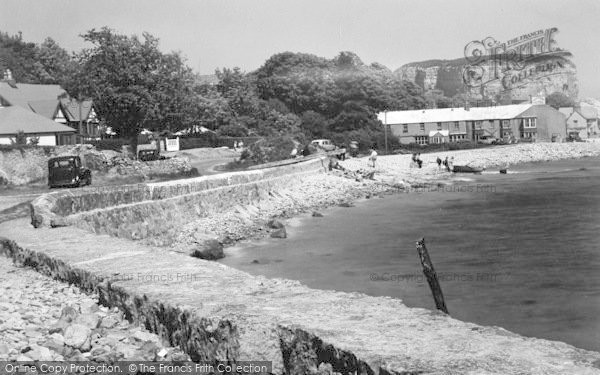 Photo of Red Wharf Bay, The Beach c.1939