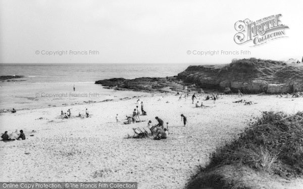 Photo of Red Wharf Bay, The Beach, St David's Bay c.1960