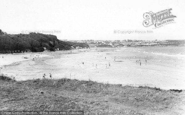 Photo of Red Wharf Bay, The Beach, St David's Bay c.1960