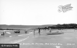 The Beach, St David's c.1965, Red Wharf Bay