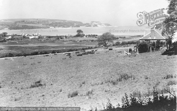 Photo of Red Wharf Bay, The Coast From South Shore Road c.1950
