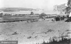 The Coast From South Shore Road c.1950, Red Wharf Bay