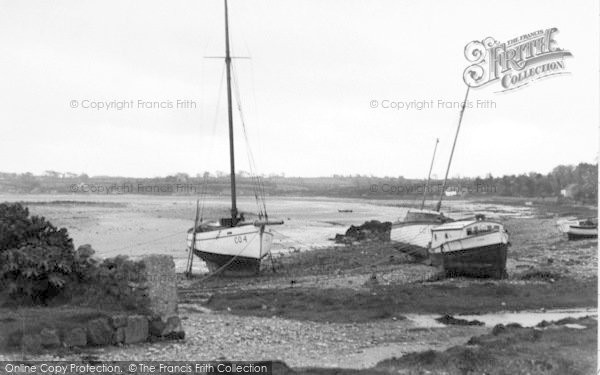 Photo of Red Wharf Bay, The Creek c.1955