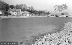 The Green And Castle Rock c.1939, Red Wharf Bay