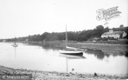 The Ship Inn And Creek c.1935, Red Wharf Bay