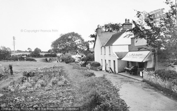 Photo of Red Wharf Bay, The Stores c.1955