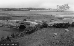 View From Foryd Bridge c.1950, Red Wharf Bay