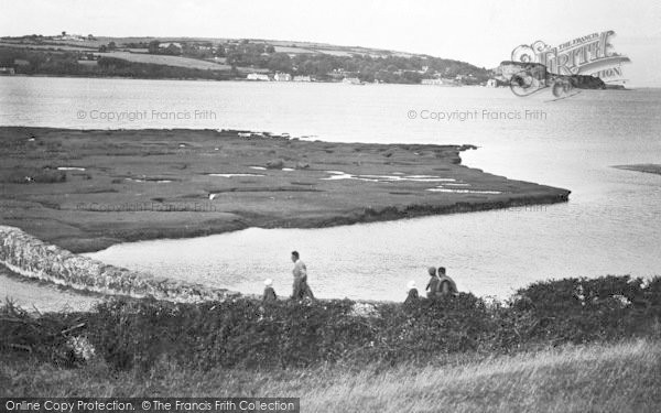 Photo of Red Wharf Bay, View From Froyd Bridge c.1950