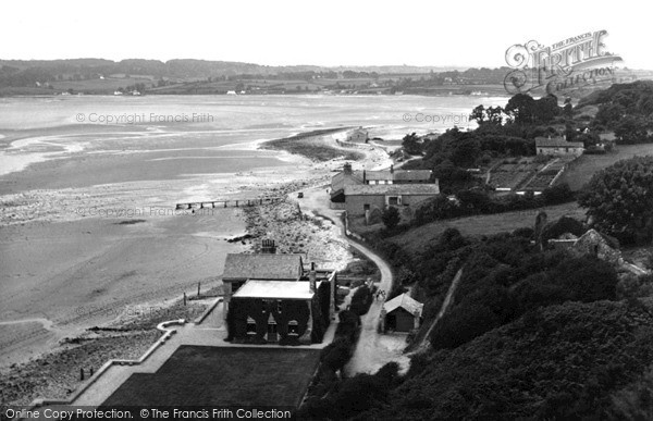 Photo of Red Wharf Bay, View From North c.1950