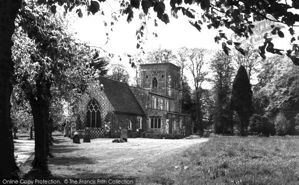 Photo of Redbourn, St Mary's Church c.1955