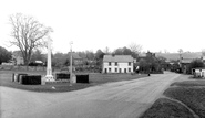 The Memorial And Village c.1955, Redbourn