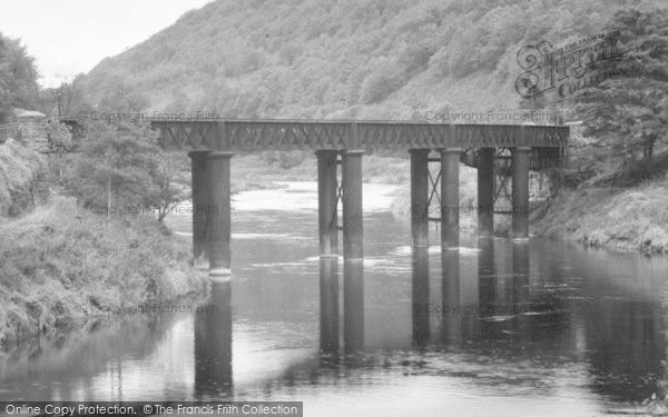 Photo of Redbrook, Bridge Over The River Wye c.1960