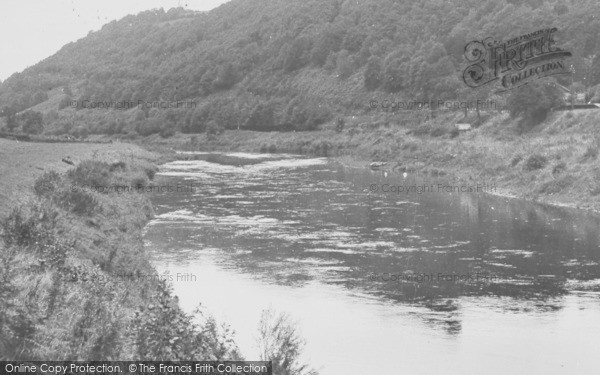 Photo of Redbrook, River Wye c.1955