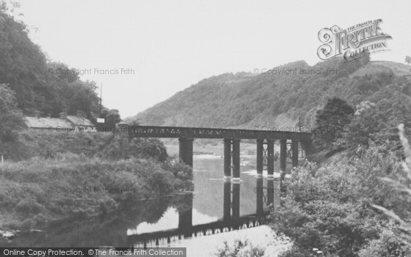 Photo of Redbrook, The Bridge c.1955