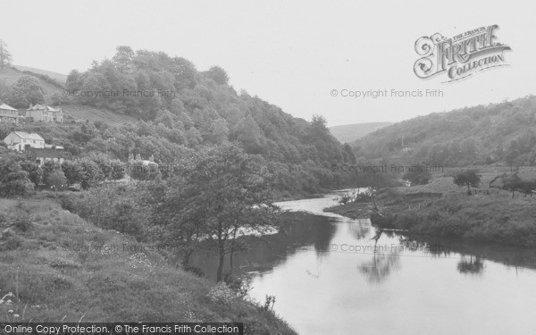 Photo of Redbrook, The River From The Post Office c.1955
