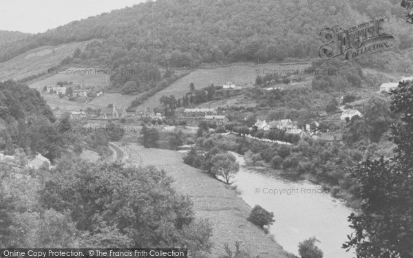 Photo of Redbrook, The River Wye From Primrose Bank c.1955