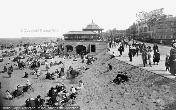 Photo of Redcar, Bandstand 1923