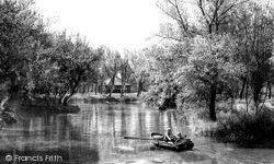 Boating Lake, Locke Park c.1955, Redcar