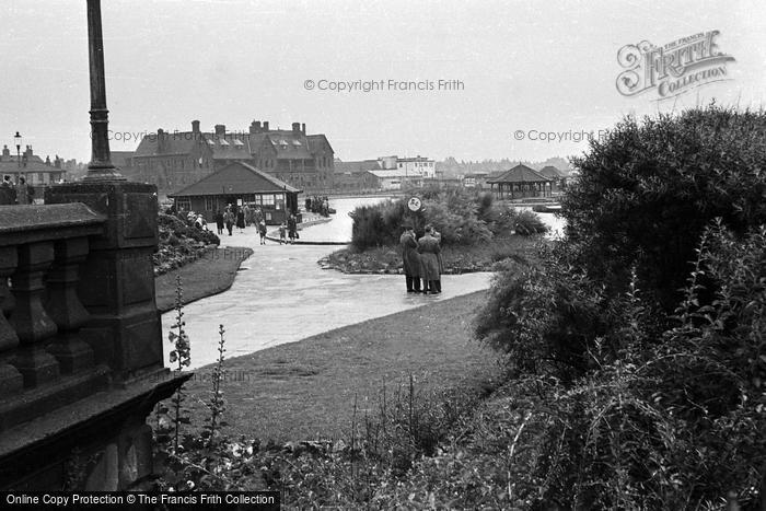 Photo of Redcar, Boating Pool 1951