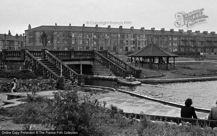Photo of Redcar, Boating Pool 1951