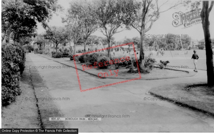 Photo of Redcar, Borough Park c.1960