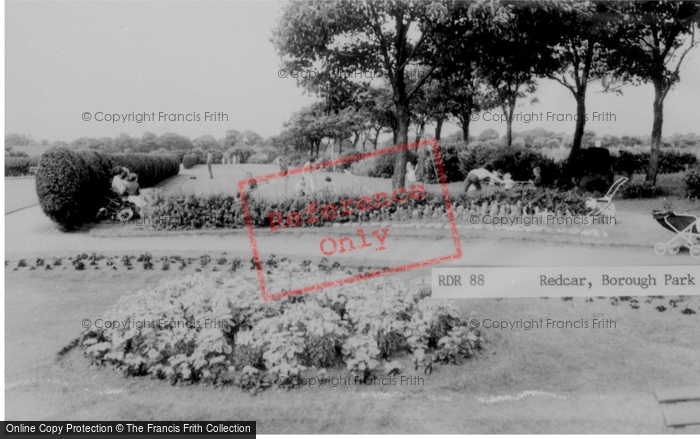 Photo of Redcar, Borough Park c.1960