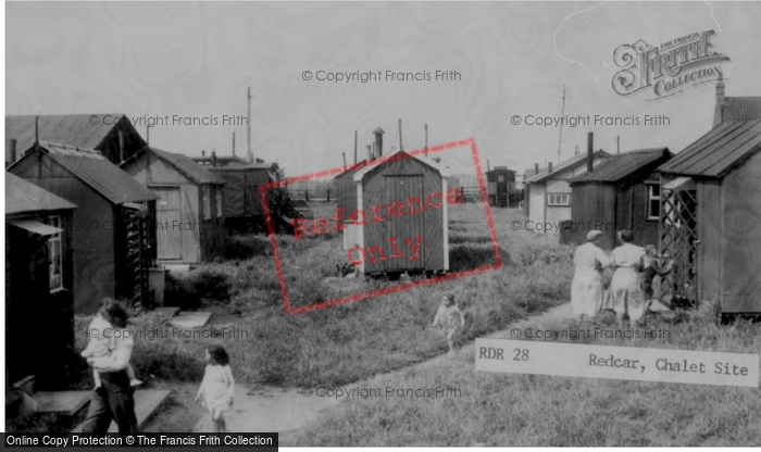 Photo of Redcar, Chalet Site c.1955